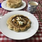 Waffle and patterns